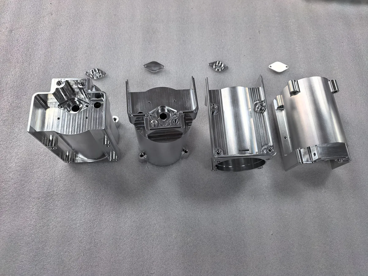 CNC-New -energy vehicle motor housing -6061 T6 aluminum alloy products